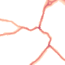 Night-time road noise heatmap for DA5 1BL