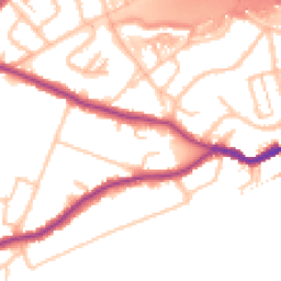 Daytime road noise heatmap for DA5 1HR