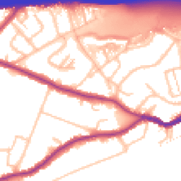 Daytime road noise heatmap for DA5 1HS