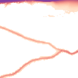 Night-time road noise heatmap for DA5 1HS