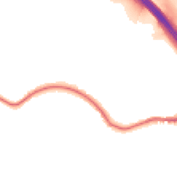 Night-time road noise heatmap for DA5 2AU