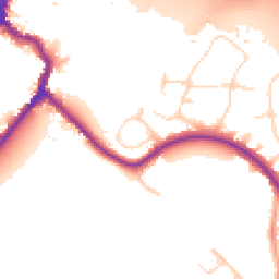 Daytime road noise heatmap for DA5 2DA