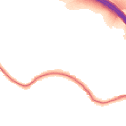 Night-time road noise heatmap for DA5 2DN
