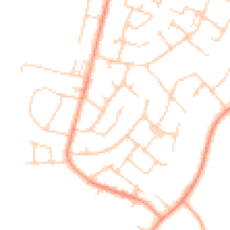 Daytime road noise heatmap for DA5 2EZ