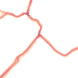 Night-time road noise heatmap for DA5 2FD