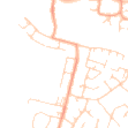 Daytime road noise heatmap for DA5 2HN