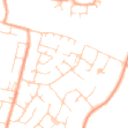 Daytime road noise heatmap for DA5 2HY