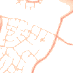 Daytime road noise heatmap for DA5 2JB