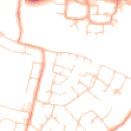 Daytime road noise heatmap for DA5 2JL