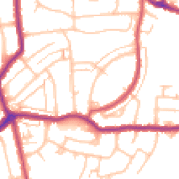 Daytime road noise heatmap for DA5 3AH