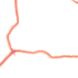 Night-time road noise heatmap for DA5 3AS