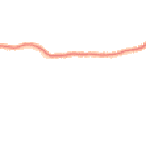 Night-time road noise heatmap for DA5 3HL