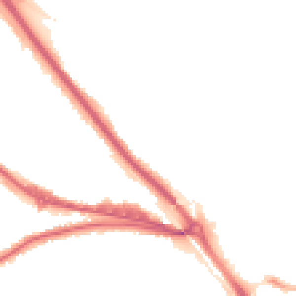 Night-time road noise heatmap for DA8 1AH