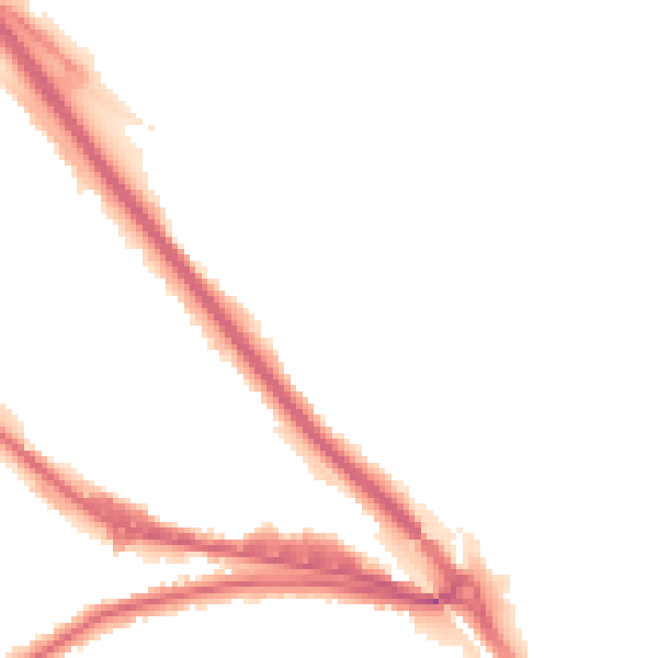 Night-time road noise heatmap for DA8 1AQ