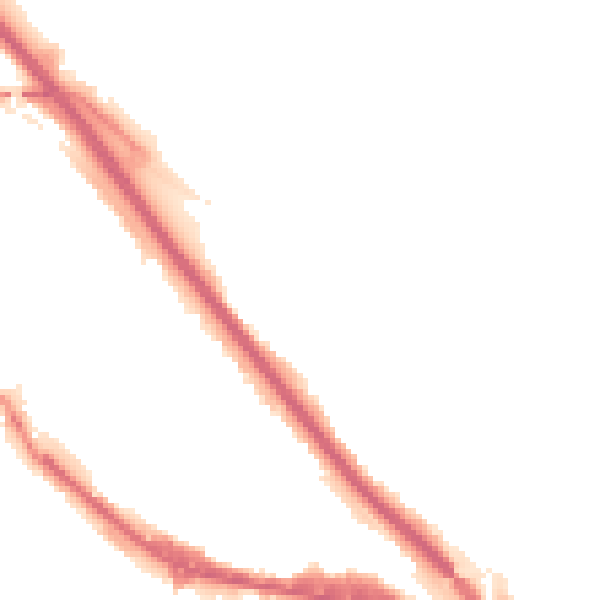 Night-time road noise heatmap for DA8 1AW