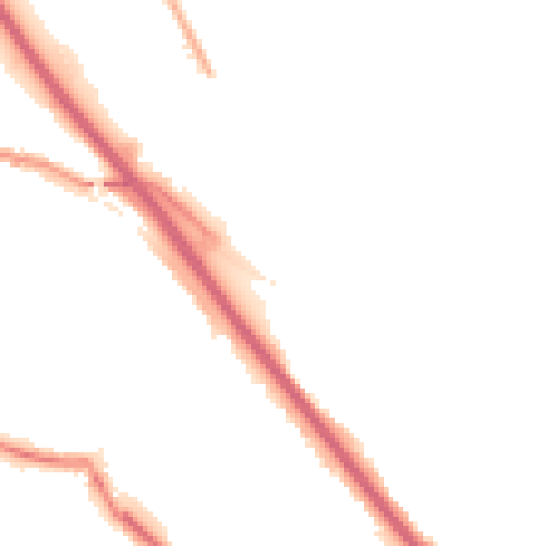Night-time road noise heatmap for DA8 1AY