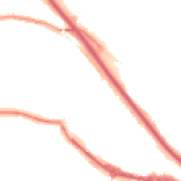 Night-time road noise heatmap for DA8 1BW