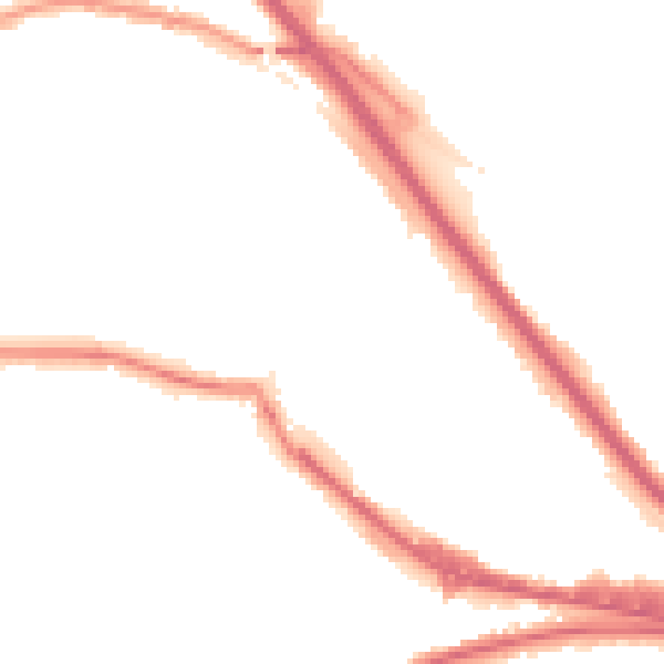 Night-time road noise heatmap for DA8 1BY