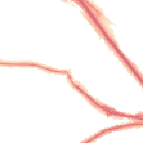 Night-time road noise heatmap for DA8 1DB