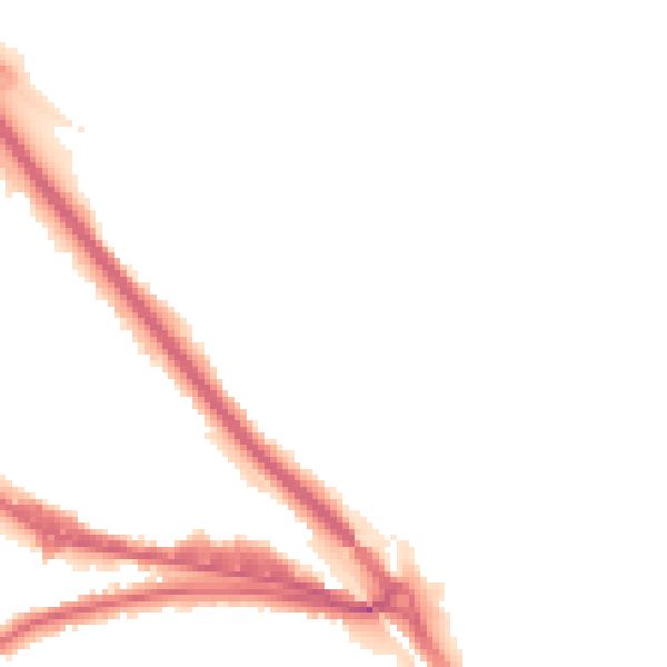 Night-time road noise heatmap for DA8 1DQ