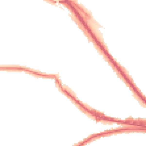 Night-time road noise heatmap for DA8 1PG