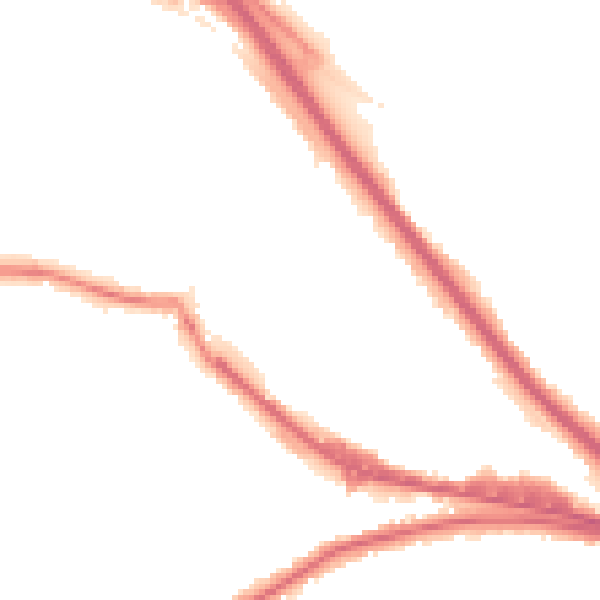 Night-time road noise heatmap for DA8 1PJ