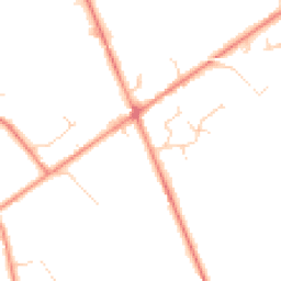 Daytime road noise heatmap for DE12 6AF