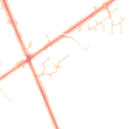 Daytime road noise heatmap for DE12 6AQ