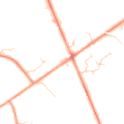 Daytime road noise heatmap for DE12 6AS