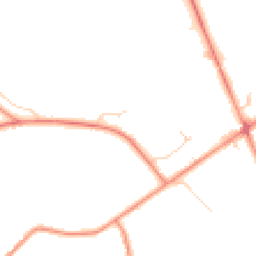 Daytime road noise heatmap for DE12 6BS