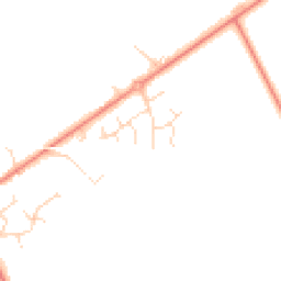 Daytime road noise heatmap for DE12 6DL
