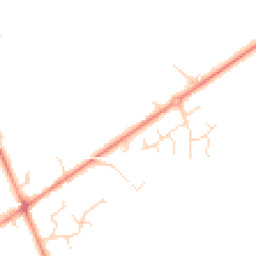 Daytime road noise heatmap for DE12 6DN