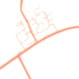 Daytime road noise heatmap for DE12 6DP