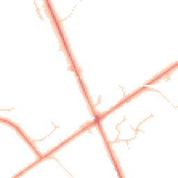 Daytime road noise heatmap for DE12 6DQ