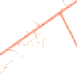 Daytime road noise heatmap for DE12 6DZ
