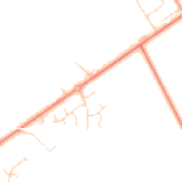 Daytime road noise heatmap for DE12 6EA