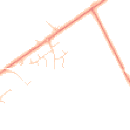 Daytime road noise heatmap for DE12 6ED