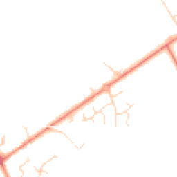 Daytime road noise heatmap for DE12 6EH