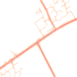 Daytime road noise heatmap for DE12 6EP