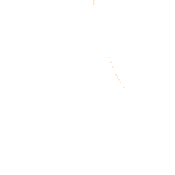 Night-time road noise heatmap for DE12 6ER