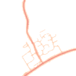 Daytime road noise heatmap for DE12 6HD