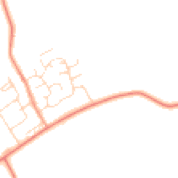 Daytime road noise heatmap for DE12 6HU