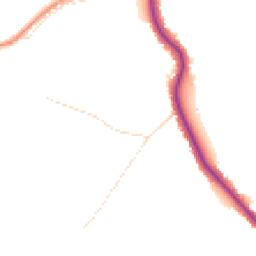 Daytime road noise heatmap for DE12 6JR