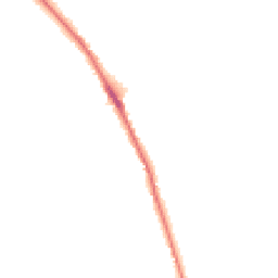 Night-time road noise heatmap for DE12 6LG