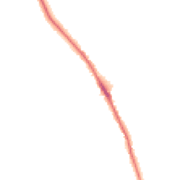 Night-time road noise heatmap for DE12 6LW