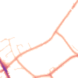 Daytime road noise heatmap for DE12 6NT