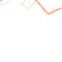 Daytime road noise heatmap for DE12 6PB