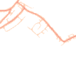 Daytime road noise heatmap for DE12 6PN