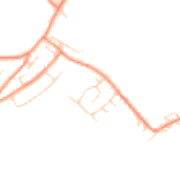 Daytime road noise heatmap for DE12 6PW