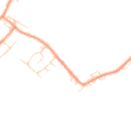 Daytime road noise heatmap for DE12 6QA